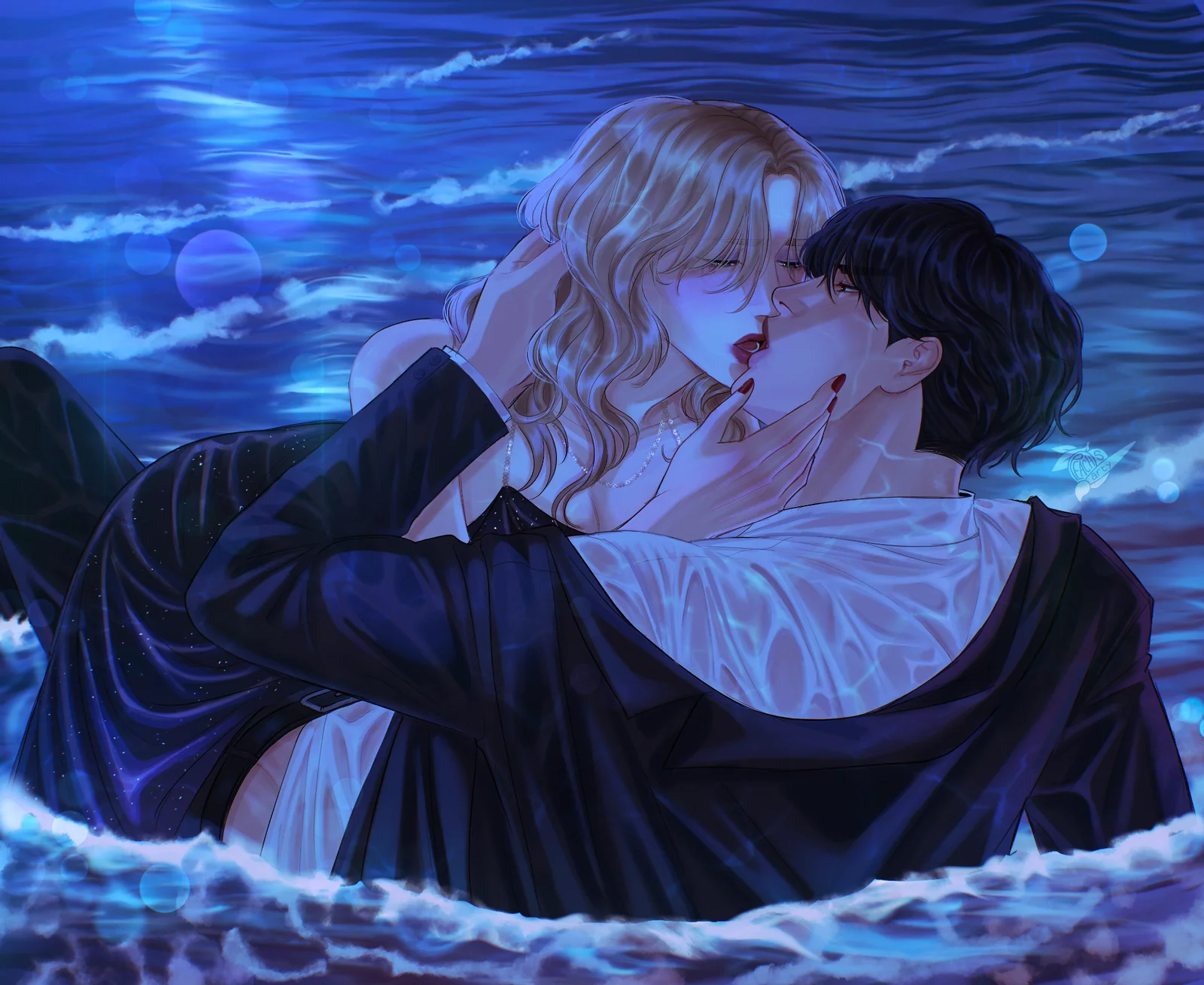 Arte 05 de Abutre — Declan e Charlotte