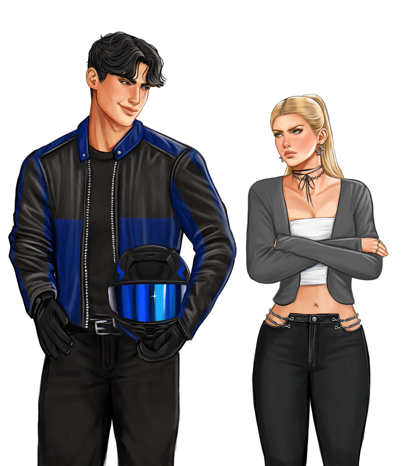 Arte 06 de Abutre — Declan e Charlotte
