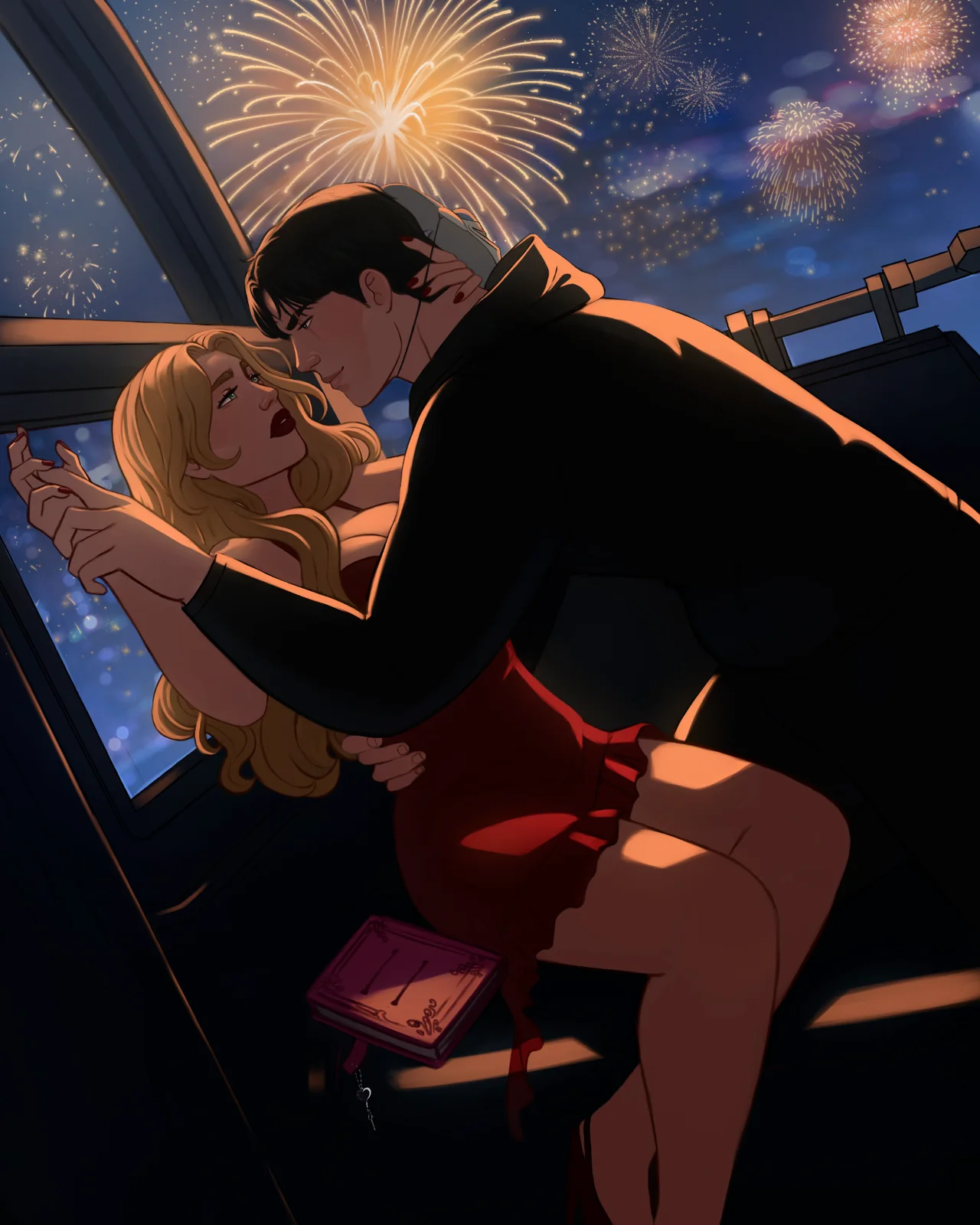 Arte 07 de Abutre — Declan e Charlotte