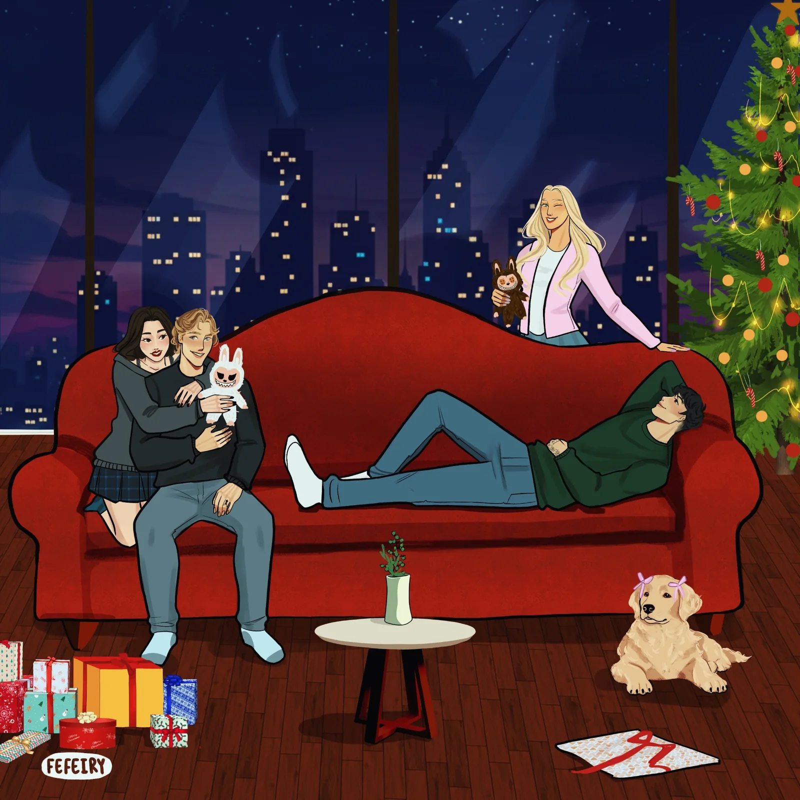 Arte 13 de Abutre — especial de Natal