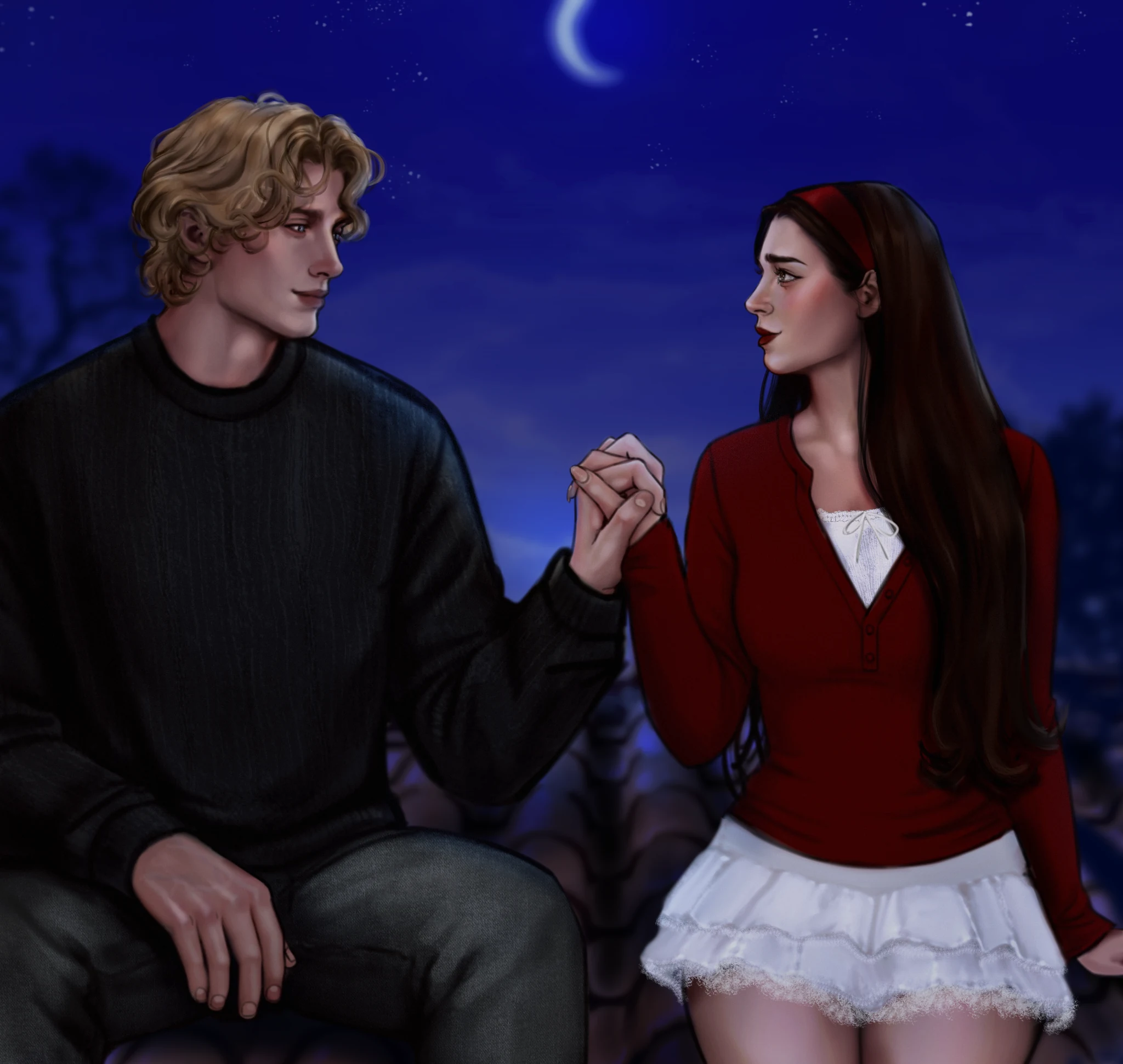 Arte 02 de Albatroz — Dex e Olívia