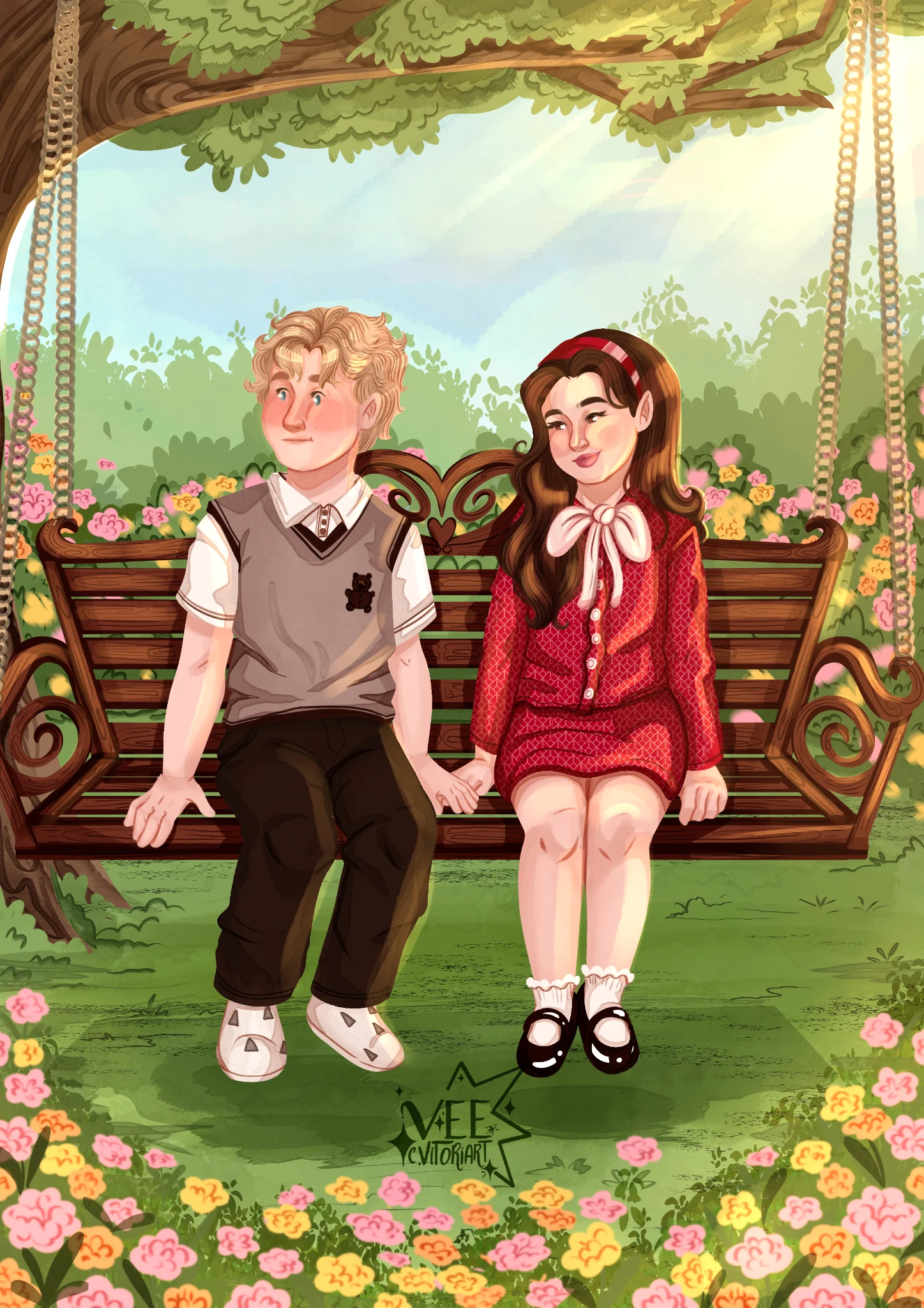 Arte 06 de Albatroz — Dex e Olívia