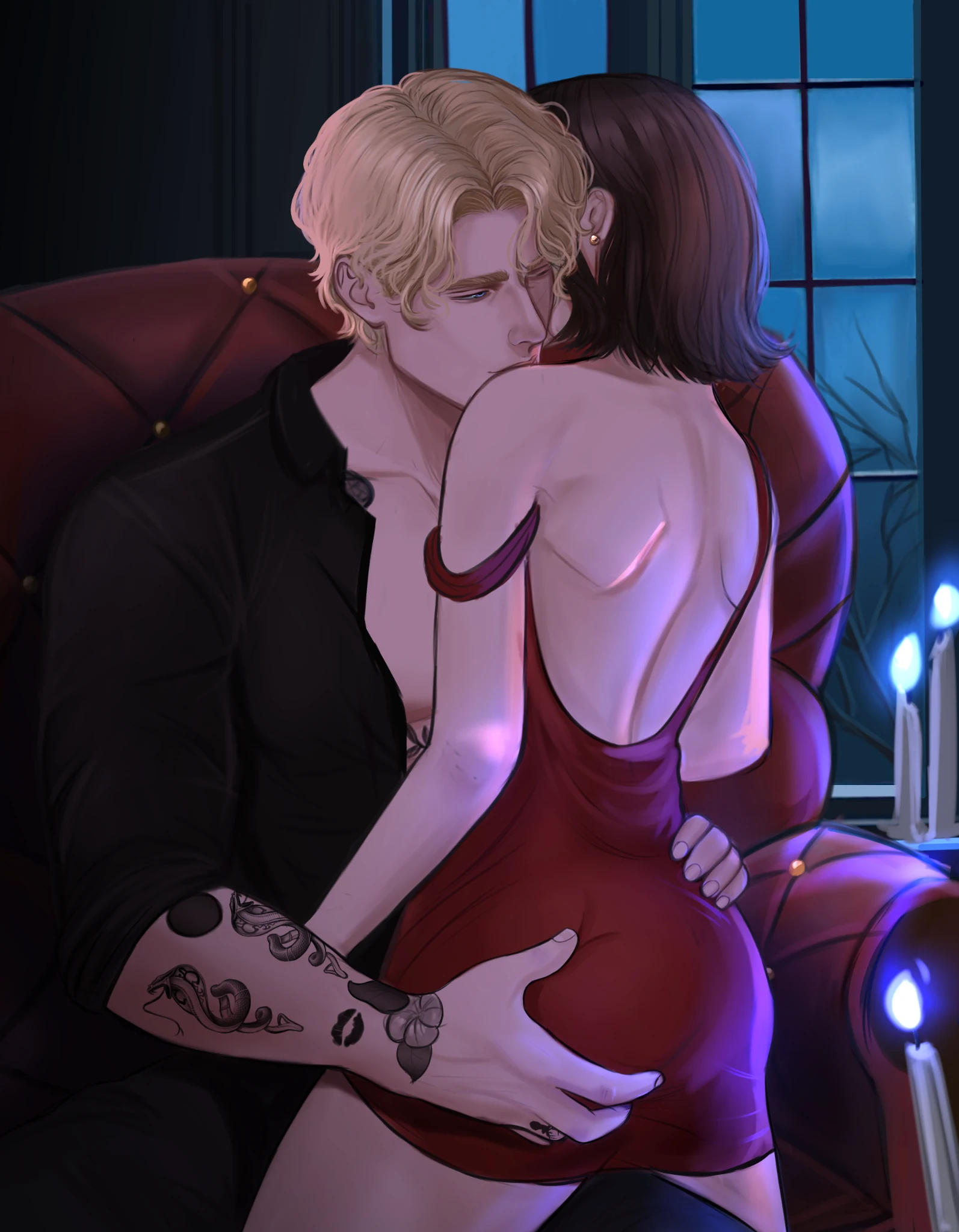 Arte 15 de Albatroz — Dex e Olívia