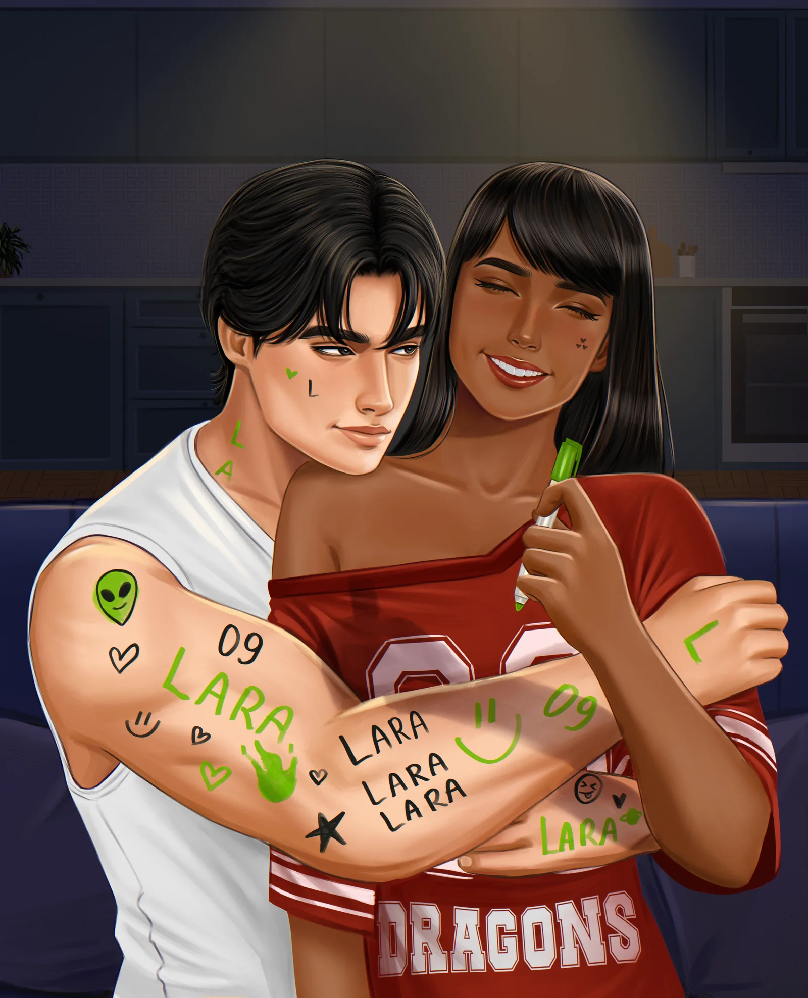 Arte 07 de Corvo — Reid e Lara — parte 4