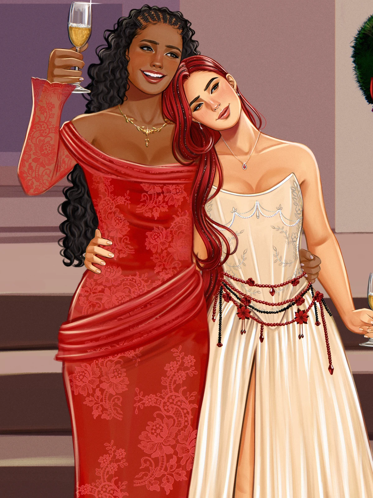 Arte de Harpia — Melissa e Zuri
